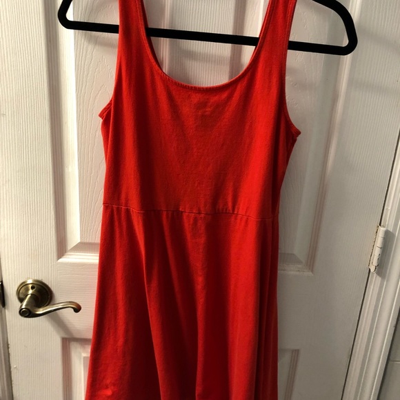 Red skater dress - Picture 2 of 3